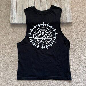 Black Butler Juniors S Faustian Contract Symbol Muscle Tee Tank Sebastian Ciel